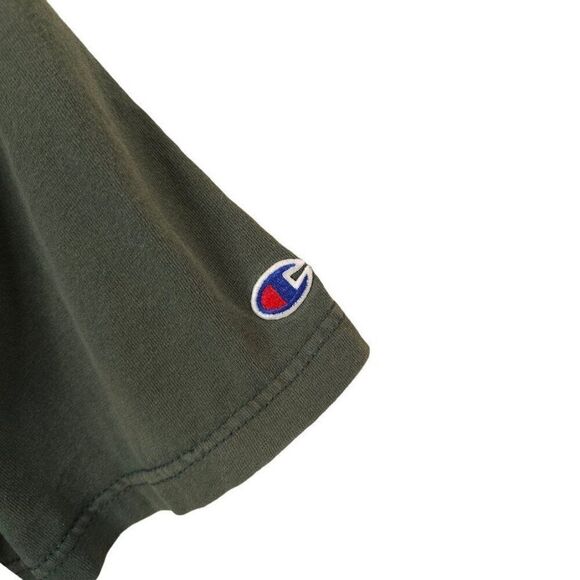 Vintage Green Bay Packers T Shirt Mens Szie 2XL Green 90s Hall Of Fame Champion - Picture 4 of 6